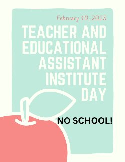 Teacher and EA Institute Day